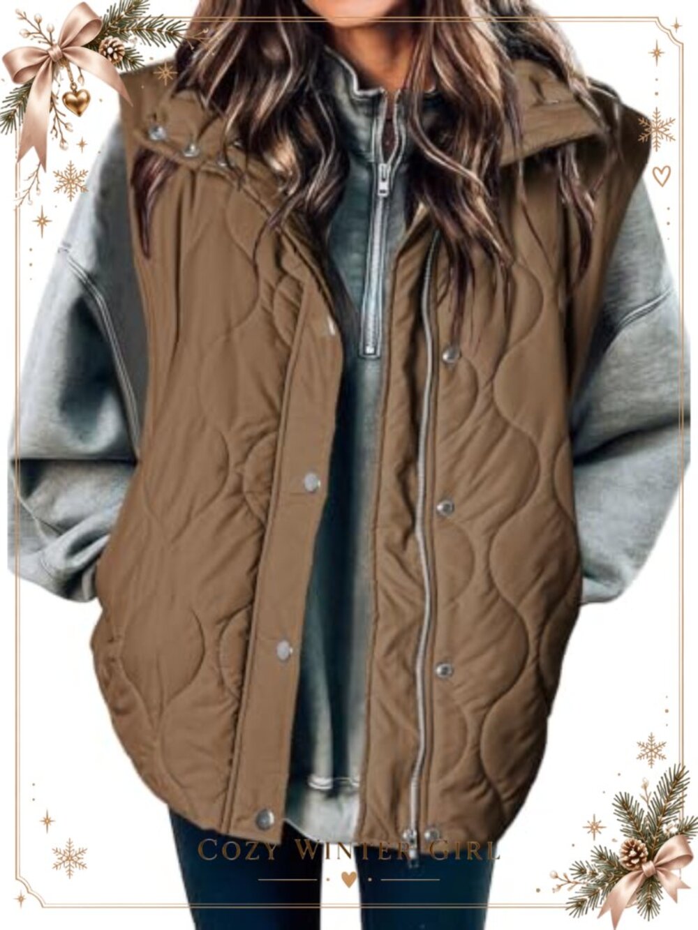 Sleeveless Cropped Puffer Vest Lightweight Quilted Stand Collar Fall Zip Up Coat